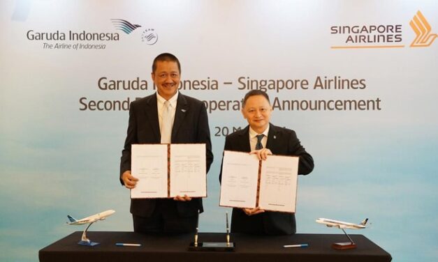 Garuda and SIA Collaborate for Tourism Development