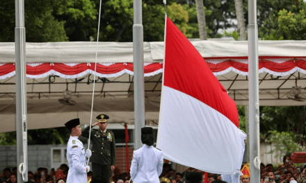 Indonesian Embassy in Singapore Commemorates 79th Independence Day with Flag-Raising Ceremony