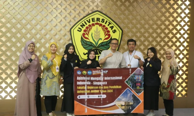 Universitas Jember Sends Students to Teach in Singapore