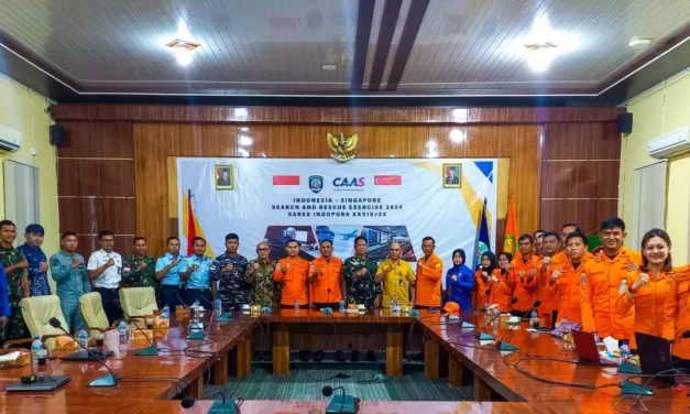 Indonesia and Singapore Strengthen Collaboration in Aviation Safety Through Joint SAR Exercise