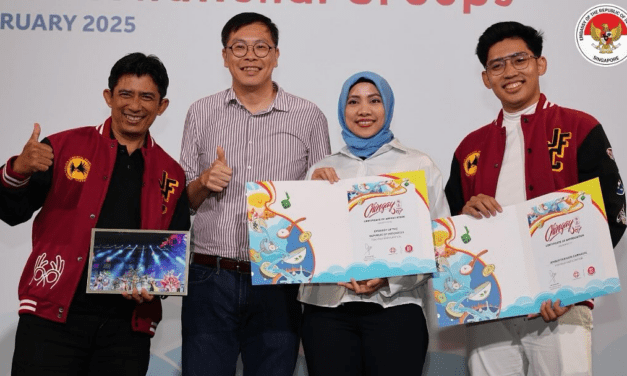 Indonesian Embassy Recognised for Support at Chingay Parade 2025