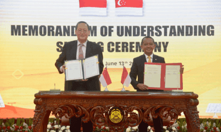 Indonesia and Singapore Sign Landmark Green Energy Agreements