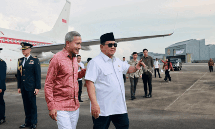 President Prabowo Arrived in Singapore for 2025 National Day Parade
