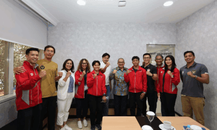 Indonesian Envoy Welcomed National Team Ahead of World Aquatics Championships