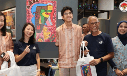 Indonesian Embassy Joined Launch of Inclusive Art Exhibition in Singapore