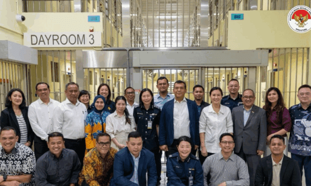 Indonesia and Singapore Strengthened Cooperation Through Prison Management Visit