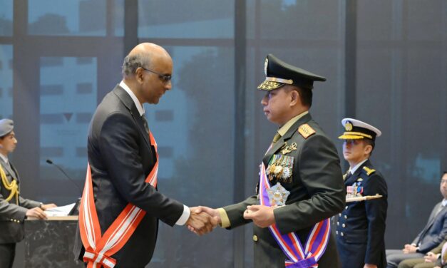Top Military Award Conferred on Chief of Defence Force of Indonesia