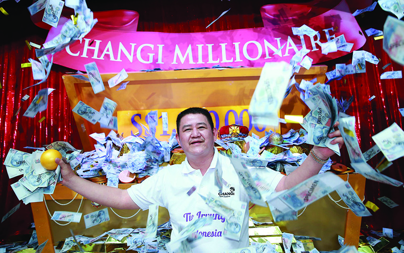 Indonesian Wins Changi Millionaire Prize!
